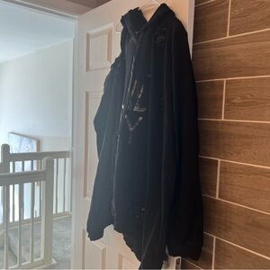 Black Hoodie with Logo